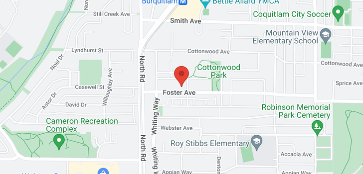 map of 405 525 FOSTER AVENUE